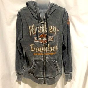 Harley Davidson full zip hoodie